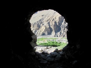 Cave. Tabo. Spiti.