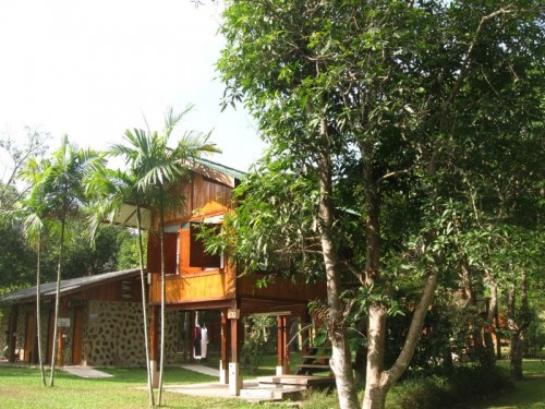 Forest monastry.